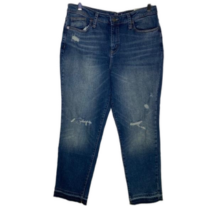 High Rise Straight Denim Sz 12 NWT